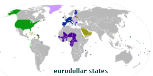 Eurodollar countries
